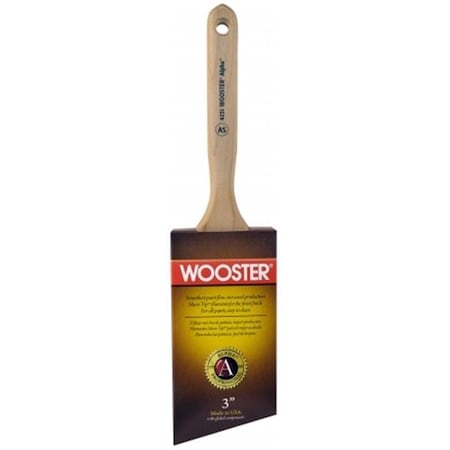 Wooster Brush 0042310030-3 3 In. Alpha Angle Sash Paint Brush